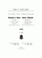 Belgische bibliographie. Jaargang 65,  [tijdschrift] Belgische Bibliographie; Bibliographie de Belgique