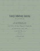 Jaarverslag van het Koninklijk Oudheidkundig Genootschap 32,  [tijdschrift] Jaarverslag van het Koninklijk Oudheidkundig Genootschap 1859-1900