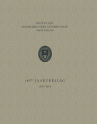 Jaarverslag van het Koninklijk Oudheidkundig Genootschap 76,  [tijdschrift] Jaarverslag van het Koninkijk Oudheidkundig Genootschap 1901-2000