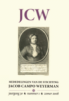 Mededelingen van de Stichting Jacob Campo Weyerman. Jaargang 31,  [tijdschrift] Mededelingen van de Stichting Jacob Campo Weyerman