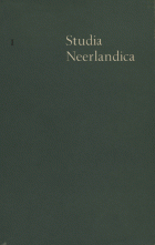 Studia Neerlandica. Jaargang 1970,  [tijdschrift] Studia Neerlandica
