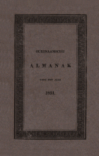 Surinaamsche Almanak voor het Jaar 1831,  [tijdschrift] Surinaamsche Almanak