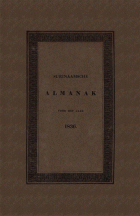 Surinaamsche Almanak voor het Jaar 1836,  [tijdschrift] Surinaamsche Almanak