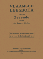 Vlaamsch leesboek voor het zevende leerjaar der lagere scholen, Anoniem Vlaamsch leesboek voor het zevende leerjaar der lagere scholen