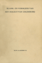 Klank- en vormleer van het dialect van Culemborg, Th.W.A. Ausems