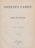Oneffen paden, P.A. Daum