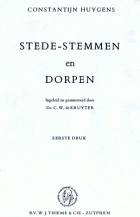 Stede-stemmen en dorpen, Constantijn Huygens