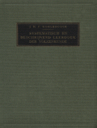 Systematisch en beschrijvend leerboek der volkenkunde, J.H.F. Kohlbrugge