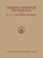 Vrijzinnig christelijk geloofsleven, M.C. van Mourik Broekman