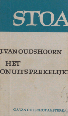 Het onuitsprekelijke, J. van Oudshoorn