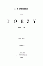 Poëzy 1832-1868, E.J. Potgieter