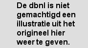 De dbnl is niet gemachtigd een illustratie uit het origineel hier weer te geven.