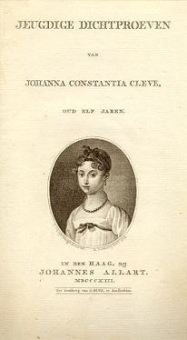 Afbeelding van Johanna Constantia Cleve