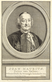 Afbeelding van Johan Maurits van Nassau-Siegen, graaf