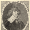 Petrus van der Straten op 24-jarige leeftijd; onderschrift van C. Boyus.