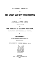 Algemeen verslag van den staat van het schoolwezen in Nederlandsch-Indië 1854,  [tijdschrift] Algemeen verslag van den staat van het schoolwezen in Nederlandsch-Indië