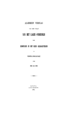 Algemeen verslag van het middelbaar en lager onderwijs voor Europeanen in Nederlandsch-Indië 1865 t/m 1869,  [tijdschrift] Algemeen verslag van het middelbaar en lager onderwijs voor Europeanen in Nederlandsch-Indië