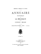 Annuaire Statistique de la Belgique et du Congo Belge. Jaargang 1924-1925,  [tijdschrift] Annuaire Statistique de la Belgique et du Congo Belge