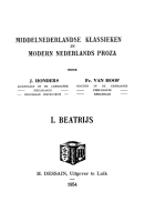 Beatrijs, Anoniem Beatrijs