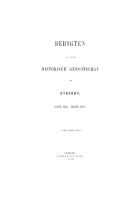 Berigten van het Historisch Genootschap te Utrecht. Deel 3, Anoniem [tijdschrift] Berigten van het Historisch Gezelschap te Utrecht