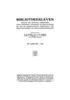 Bibliotheekleven. Jaargang 10,  [tijdschrift] Bibliotheekleven