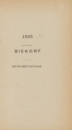 Biekorf. Jaargang 31,  [tijdschrift] Biekorf