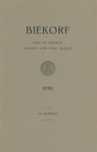 Biekorf. Jaargang 45,  [tijdschrift] Biekorf