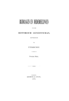 Bijdragen en Mededeelingen van het Historisch Genootschap. Deel 2,  [tijdschrift] Bijdragen en Mededeelingen van het Historisch Genootschap