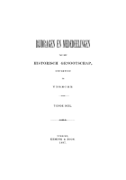 Bijdragen en Mededeelingen van het Historisch Genootschap. Deel 10,  [tijdschrift] Bijdragen en Mededeelingen van het Historisch Genootschap