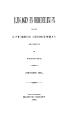 Bijdragen en Mededeelingen van het Historisch Genootschap. Deel 13,  [tijdschrift] Bijdragen en Mededeelingen van het Historisch Genootschap