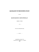 Bijdragen en Mededeelingen van het Historisch Genootschap. Deel 55,  [tijdschrift] Bijdragen en Mededeelingen van het Historisch Genootschap