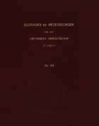 Bijdragen en Mededeelingen van het Historisch Genootschap. Deel 59,  [tijdschrift] Bijdragen en Mededeelingen van het Historisch Genootschap