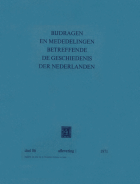 Bijdragen en Mededelingen betreffende de Geschiedenis der Nederlanden. Deel 86,  [tijdschrift] Bijdragen en Mededeelingen van het Historisch Genootschap