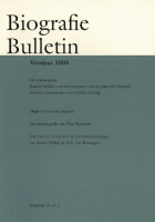 Biografie Bulletin. Jaargang 15,  [tijdschrift] Biografie Bulletin