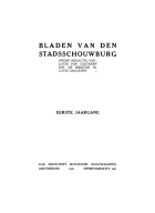 Bladen van den Stadsschouwburg. Jaargang 1,  [tijdschrift] Bladen van den Stadsschouwburg