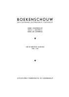 Boekenschouw. Jaargang 34,  [tijdschrift] Boekenschouw