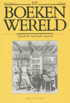 De Boekenwereld. Jaargang 4,  [tijdschrift] Boekenwereld, De