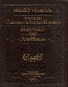 Verslag van het Christelijk Sociaal Congres 1919,  [tijdschrift] Christelijk Sociaal Congres
