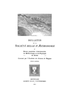 Ciel et Terre. Jaargang 33,  [tijdschrift] Ciel et Terre