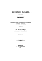 Dietsche Warande. Jaargang 5,  [tijdschrift] Dietsche Warande
