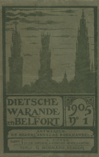 Dietsche Warande en Belfort. Jaargang 1905,  [tijdschrift] Dietsche Warande en Belfort