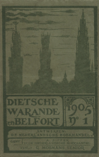 Dietsche Warande en Belfort. Jaargang 1905,  [tijdschrift] Dietsche Warande en Belfort