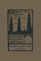 Dietsche Warande en Belfort. Jaargang 1921,  [tijdschrift] Dietsche Warande en Belfort