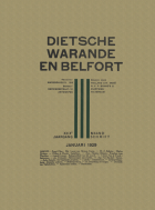 Dietsche Warande en Belfort. Jaargang 1929,  [tijdschrift] Dietsche Warande en Belfort