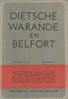 Dietsche Warande en Belfort. Jaargang 91,  [tijdschrift] Dietsche Warande en Belfort