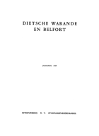 Dietsche Warande en Belfort. Jaargang 94,  [tijdschrift] Dietsche Warande en Belfort