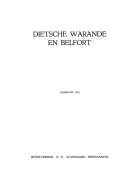 Dietsche Warande en Belfort. Jaargang 101,  [tijdschrift] Dietsche Warande en Belfort