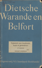 Dietsche Warande en Belfort. Jaargang 107,  [tijdschrift] Dietsche Warande en Belfort