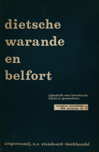 Dietsche Warande en Belfort. Jaargang 109,  [tijdschrift] Dietsche Warande en Belfort