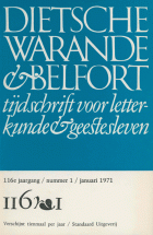 Dietsche Warande en Belfort. Jaargang 116,  [tijdschrift] Dietsche Warande en Belfort